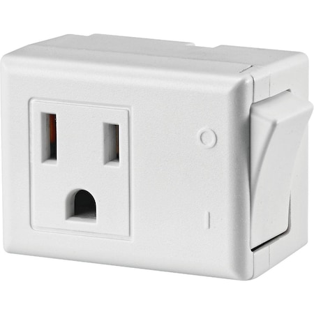 Leviton White 15A Plug-In Switch C24-01470-00W